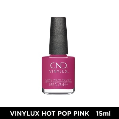 CND Vinylux Hot Pop Pink Long Wear Nail Polish 15ml image