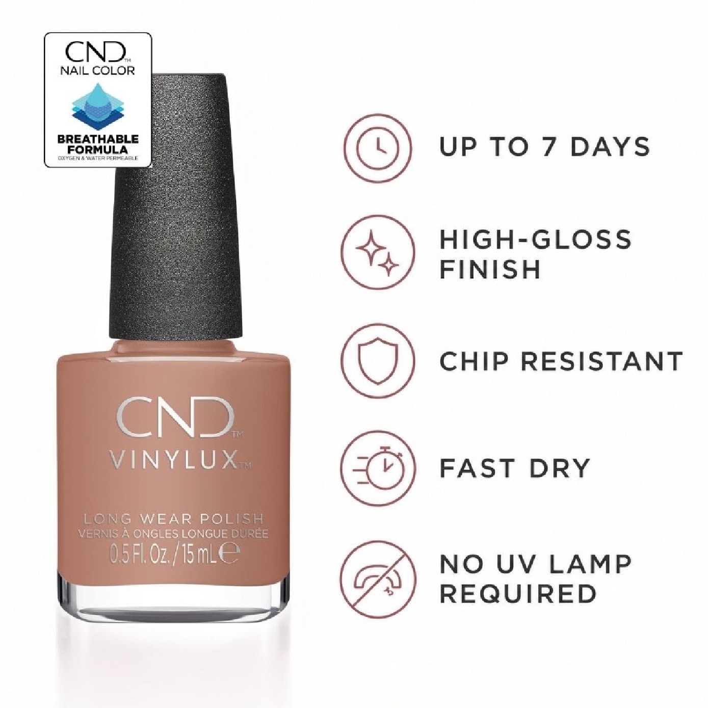 Vinylux Satin Pajamas Long Wear Nail Polish 15ml image