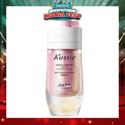 KUSTIE - Double Compartment Cherry Blossom Shampoo 250ml + 250ml