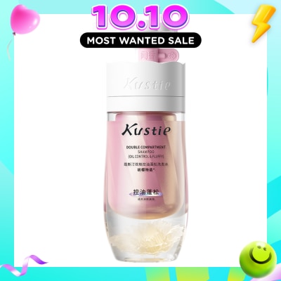 KUSTIE Double Compartment Cherry Blossom Shampoo 250ml + 250ml image