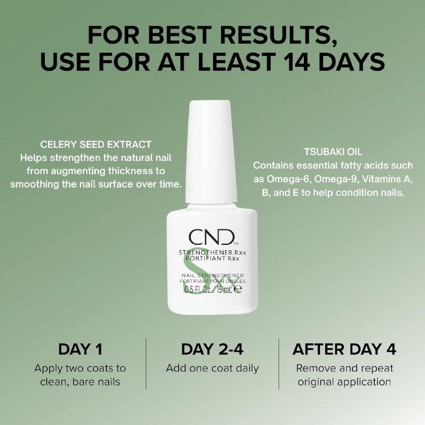 Strengthener Nail Treatment Long Wear Nail Polish 15ml image