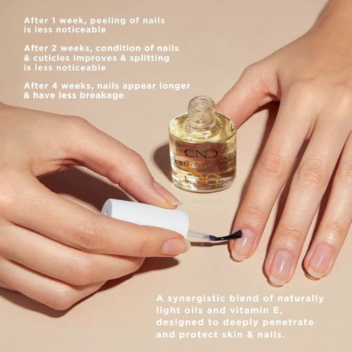 Solaroil Nail & Cuticle Care Long Wear Nail Polish 15ml image