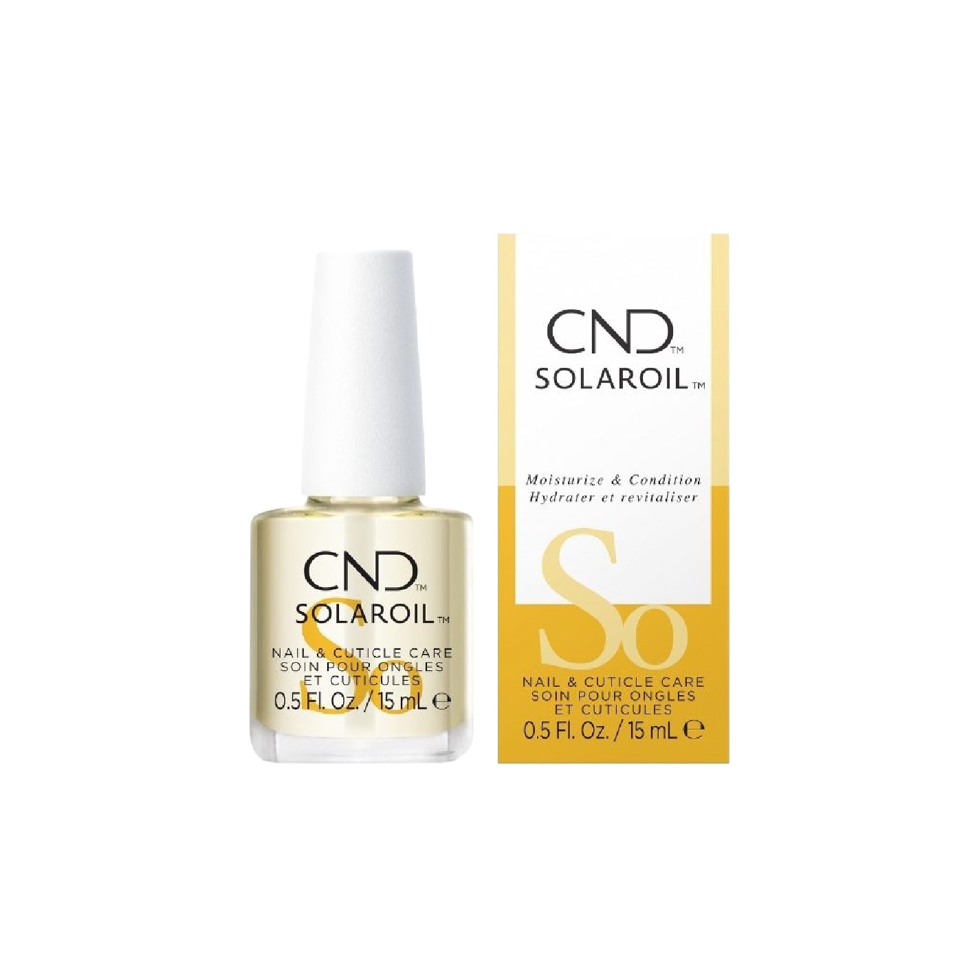 Solaroil Nail & Cuticle Care Long Wear Nail Polish 15ml image