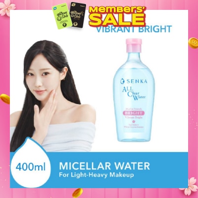 SENKA A.L.L. Clear Water Micellar Bright 400ml