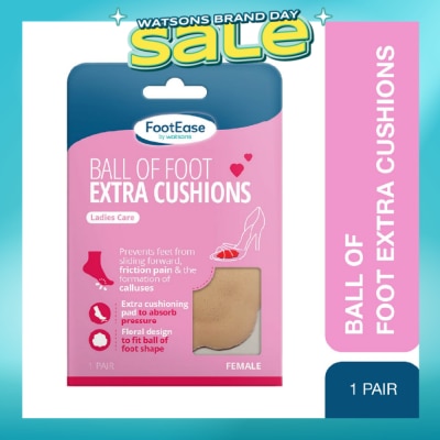 FOOTEASE BY WATSONS - Ball Of Foot Extra Cushions (Ladies Care) 1s