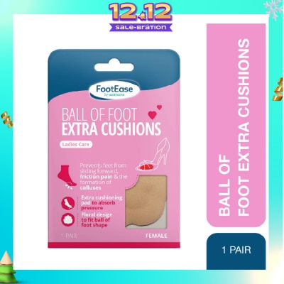 FOOTEASE BY WATSONS Ball Of Foot Extra Cushions (Ladies Care) 1s