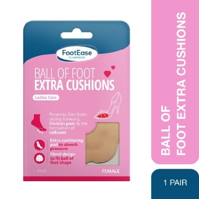FOOTEASE BY WATSONS Ball Of Foot Extra Cushions (Ladies Care) 1s