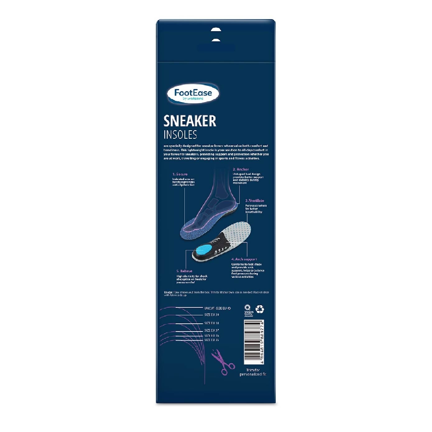 Sneaker Insoles (With Enhanced Arch Support) 1s