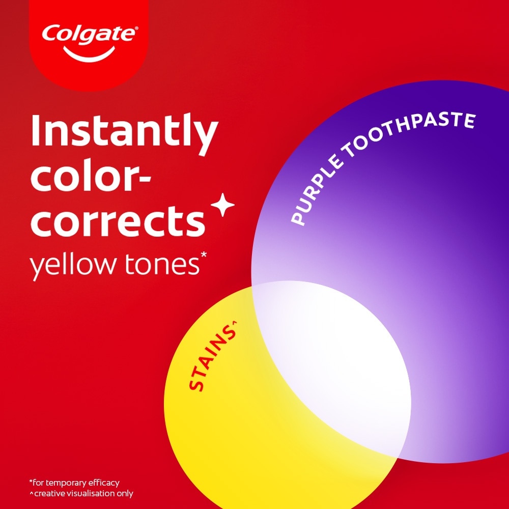 Optic White Purple Whitening Toothpaste 37g