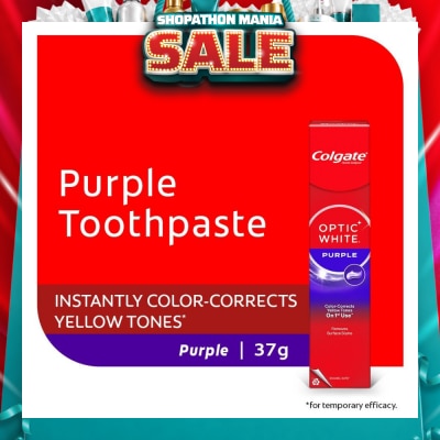 COLGATE - Optic White Purple Whitening Toothpaste 37g