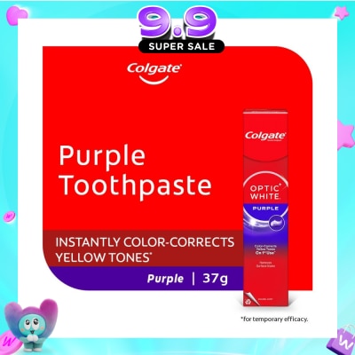 COLGATE - Optic White Purple Whitening Toothpaste 37g image