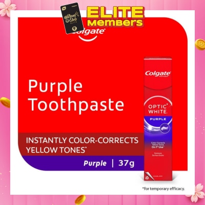 COLGATE Optic White Purple Whitening Toothpaste 37g