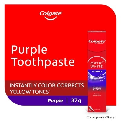 COLGATE Optic White Purple Whitening Toothpaste 37g