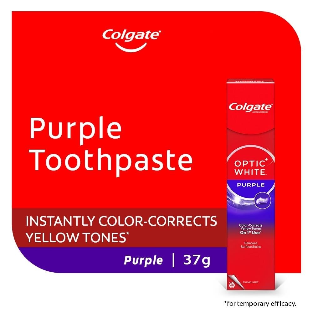 Optic White Purple Whitening Toothpaste 37g