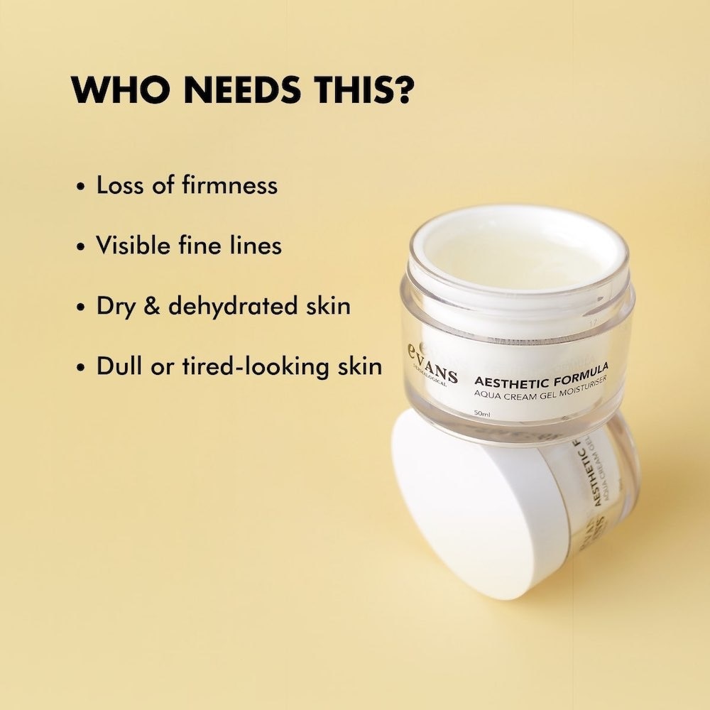 Aesthetic Formula Aqua Cream Gel Moisturiser 50ml