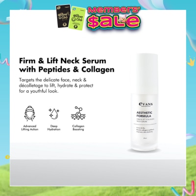 EVANS - Aesthetic Formula Firm & Lift Collagen Neck Serum 30ml