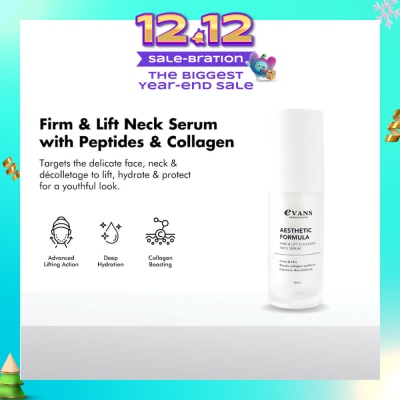 EVANS Aesthetic Formula Firm & Lift Collagen Neck Serum 30ml