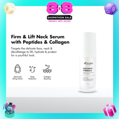 EVANS - Aesthetic Formula Firm & Lift Collagen Neck Serum 30ml