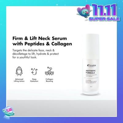 EVANS Aesthetic Formula Firm & Lift Collagen Neck Serum 30ml