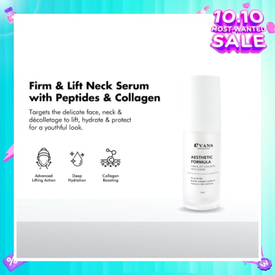 EVANS Aesthetic Formula Firm & Lift Collagen Neck Serum 30ml