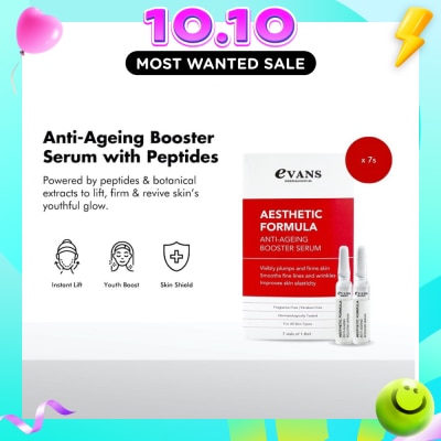 EVANS Aesthetic Formula Anti ageing Booster Serum 7s x 1.8ml image