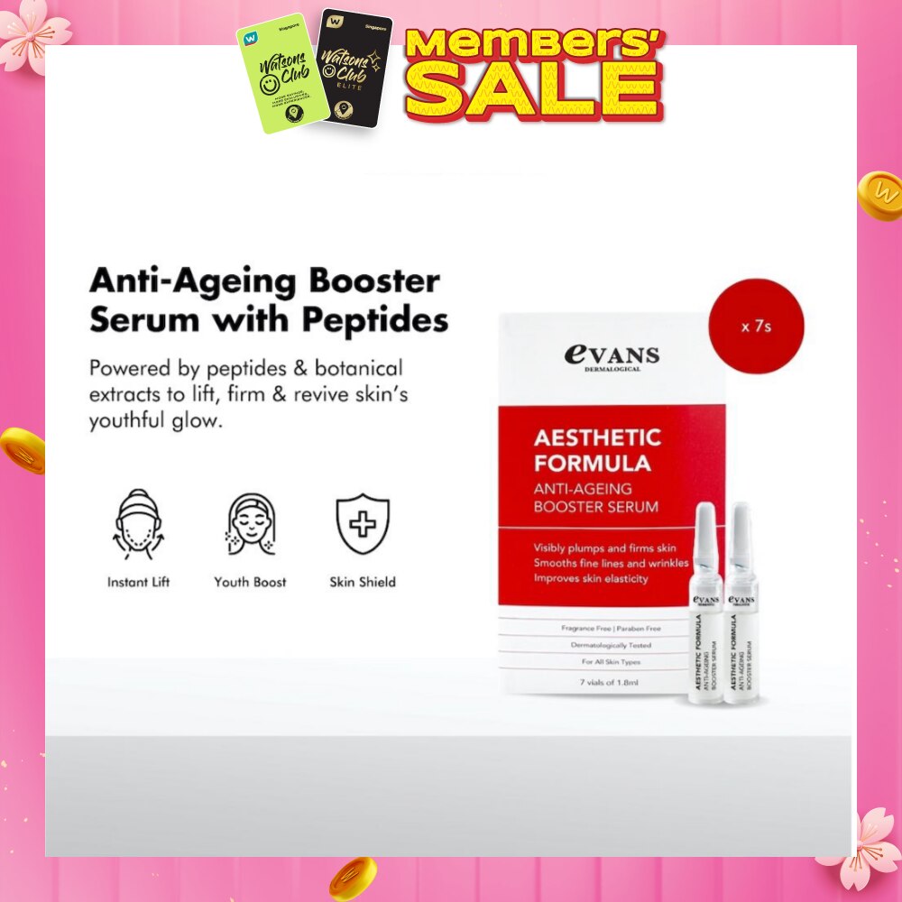 Aesthetic Formula Anti-ageing Booster Serum 7s x 1.8ml