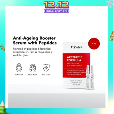 EVANS Aesthetic Formula Anti-ageing Booster Serum 7s x 1.8ml
