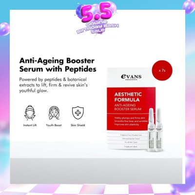 EVANS - Aesthetic Formula Anti-ageing Booster Serum 7s x 1.8ml