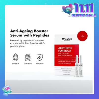 EVANS Aesthetic Formula Anti-ageing Booster Serum 7s x 1.8ml