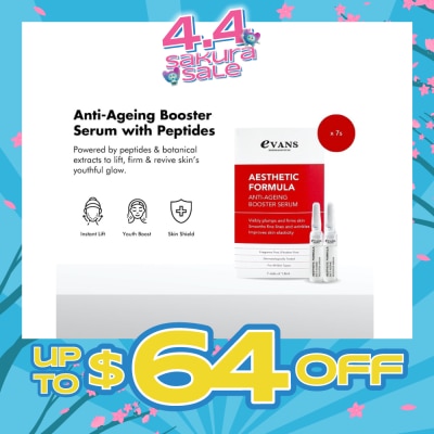EVANS - Aesthetic Formula Anti-ageing Booster Serum 7s x 1.8ml