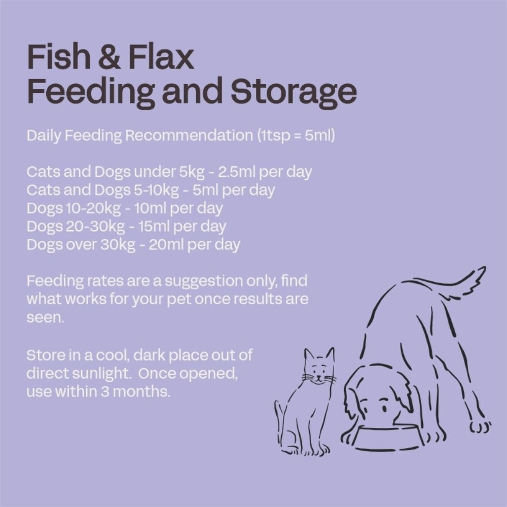 Fish & Flax Pet's Premium Supplement 250ml