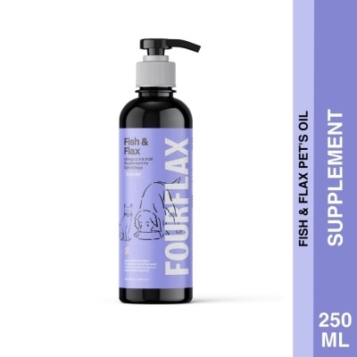 FOURFLAX Fish & Flax Pet's Premium Supplement 250ml