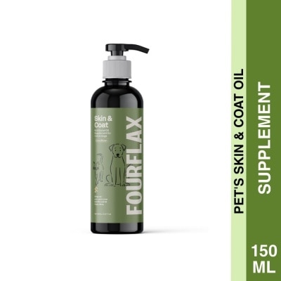 FOURFLAX Skin & Coat Pet's Premium Supplement 150ml