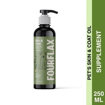 FOURFLAX Skin & Coat Pet's Premium Supplement 250ml