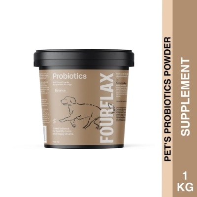 FOURFLAX Probiotics Pet's Premium Supplement 1kg
