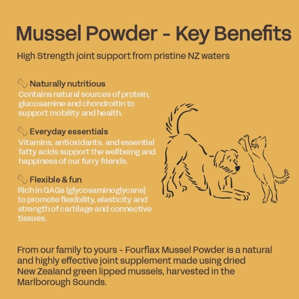 Mussel Powder Pet's Premium Supplement 300g