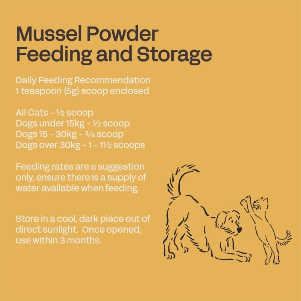 Mussel Powder Pet's Premium Supplement 300g