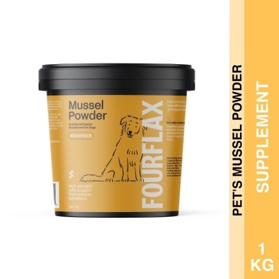 FOURFLAX Mussel Powder Pet's Premium Supplement 1kg