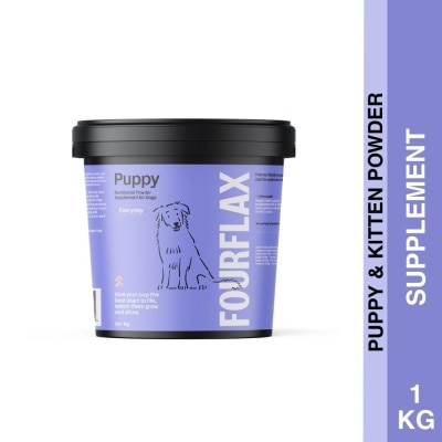 FOURFLAX Puppy & Kitten Pet's Premium Supplement 1kg