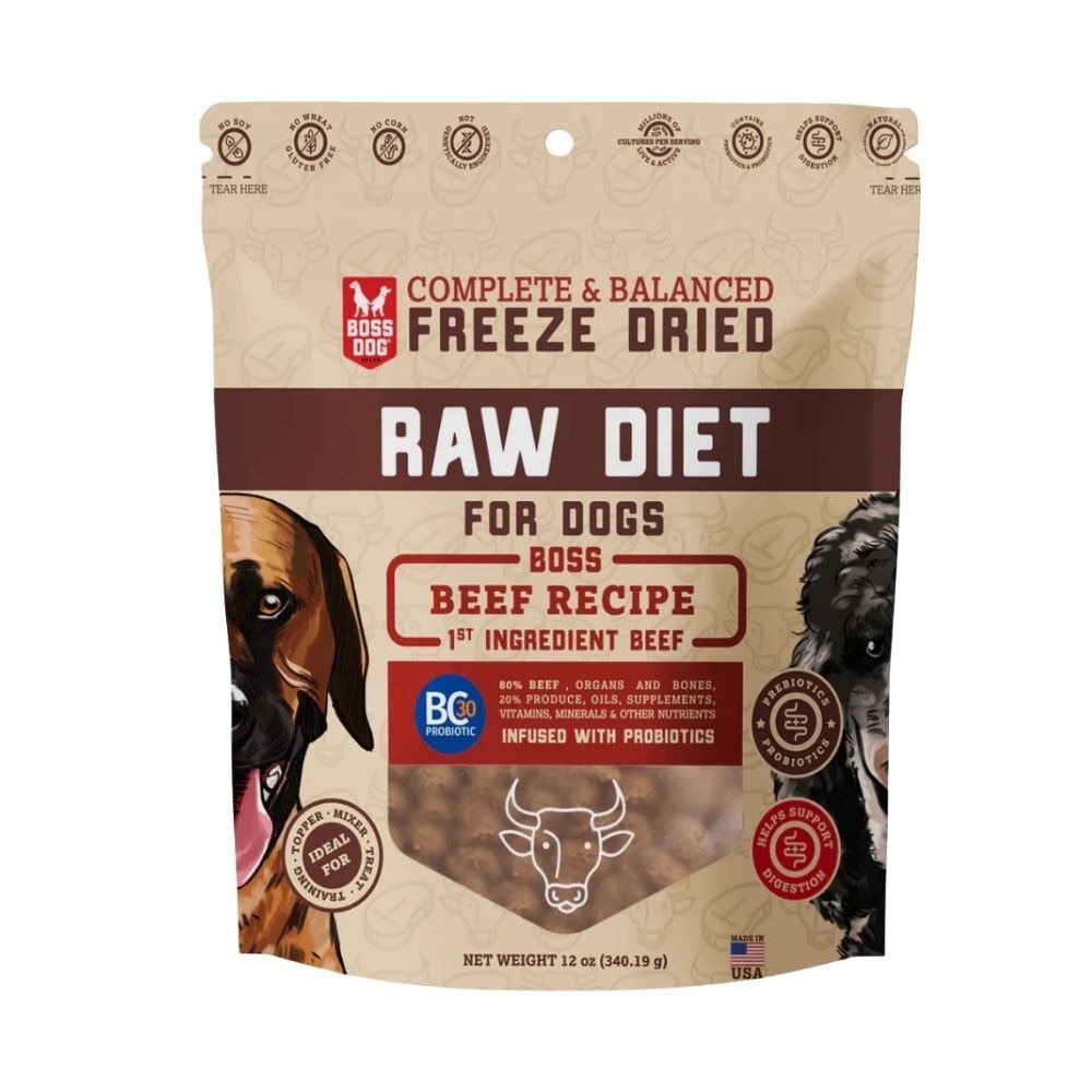 Freeze Dried Beef Recipe Raw Diet 120z