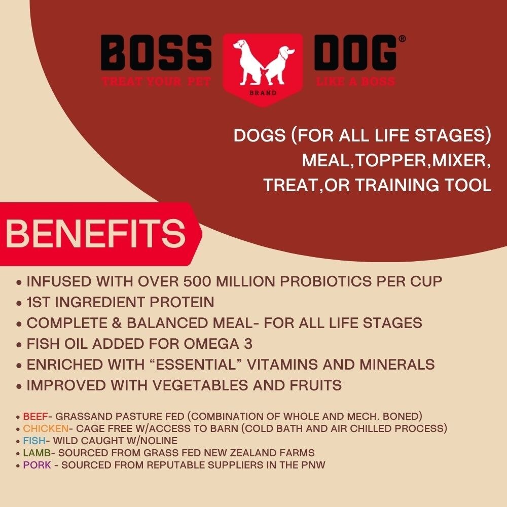 Freeze Dried Beef Recipe Raw Diet 120z