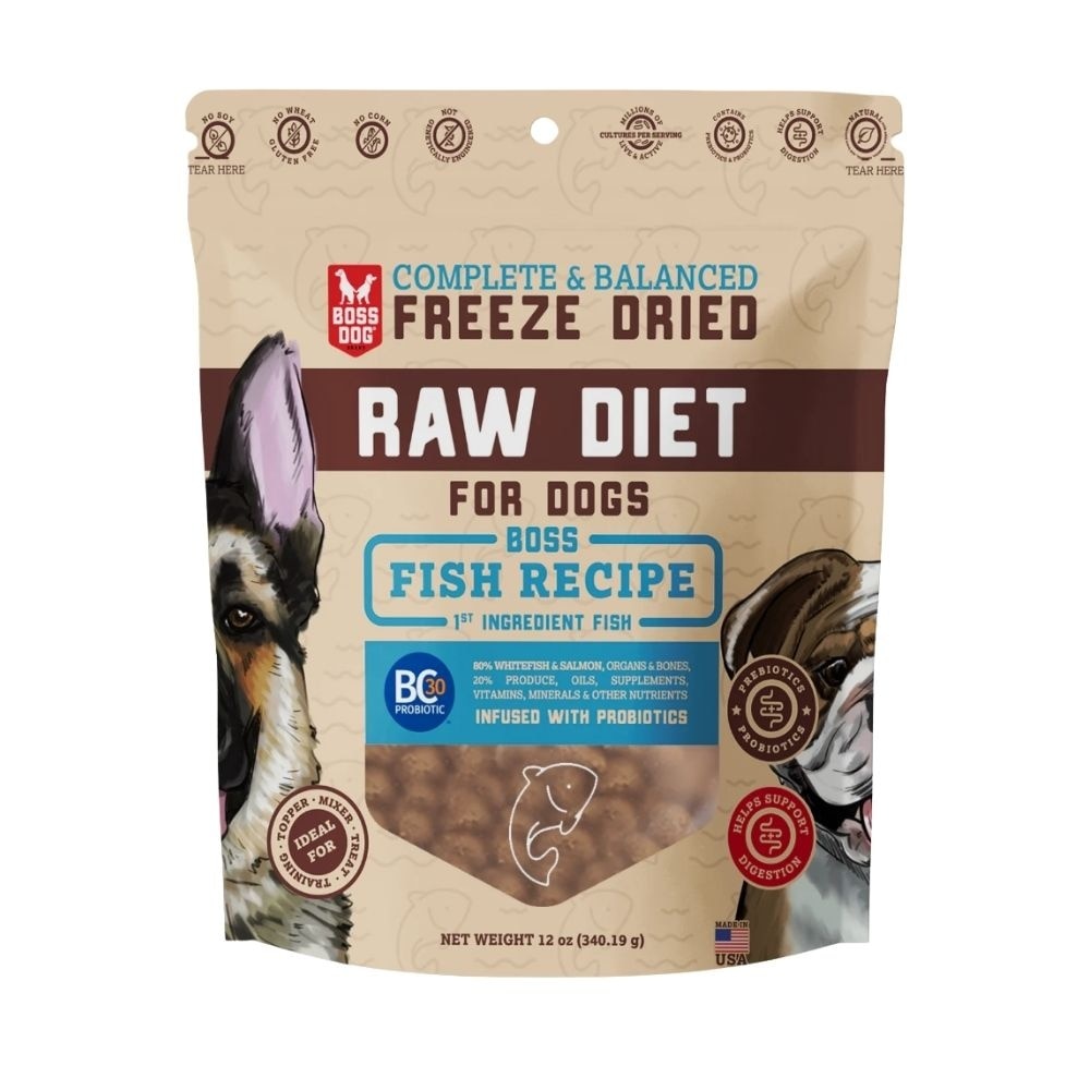 Freeze Dried Fish Recipe Raw Diet 120z