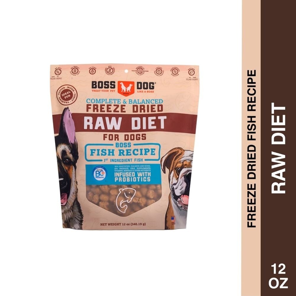 Freeze Dried Fish Recipe Raw Diet 120z