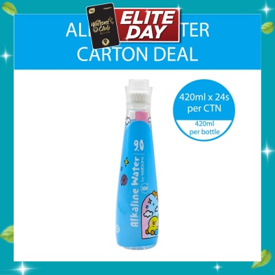 WATSONS Line Friends Minini Alkaline Water 9.0 420ml x 24s (per carton) image