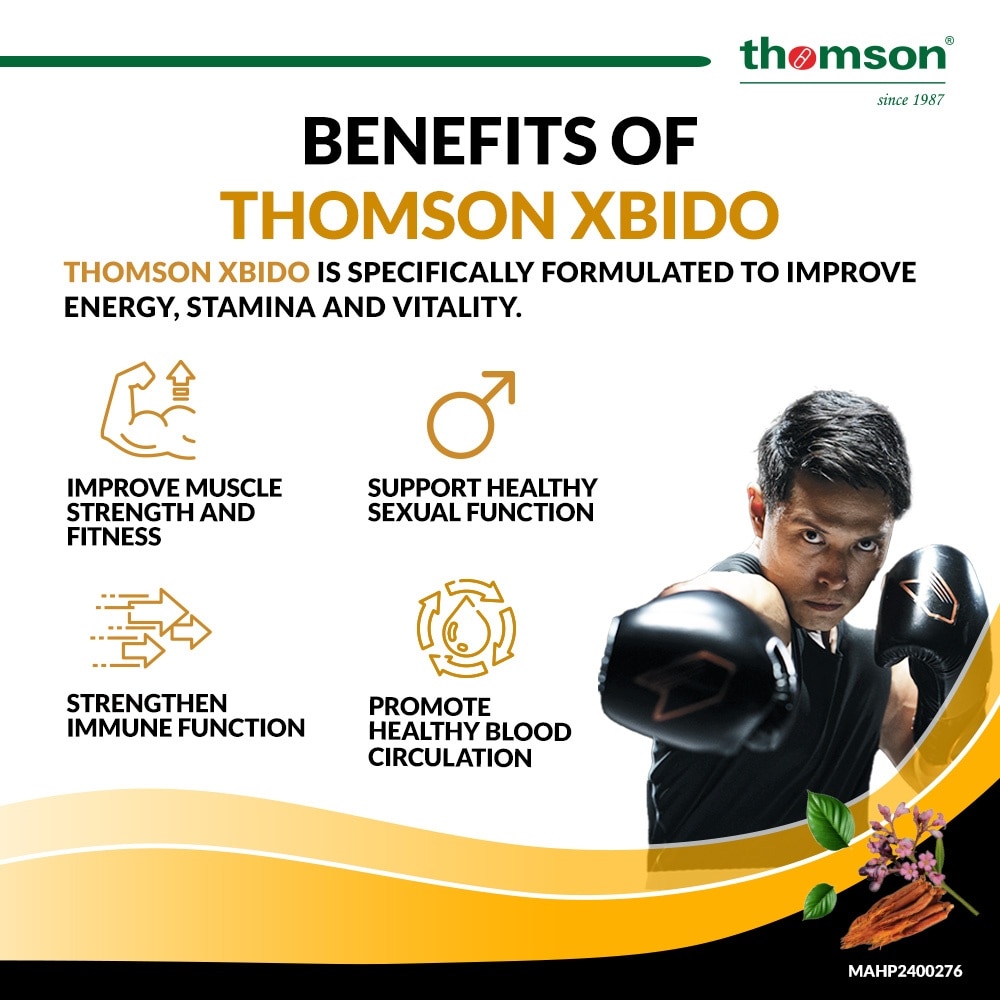 Xbido (For Boost energy, Stamina and Vitality/Sexual Health) 30s