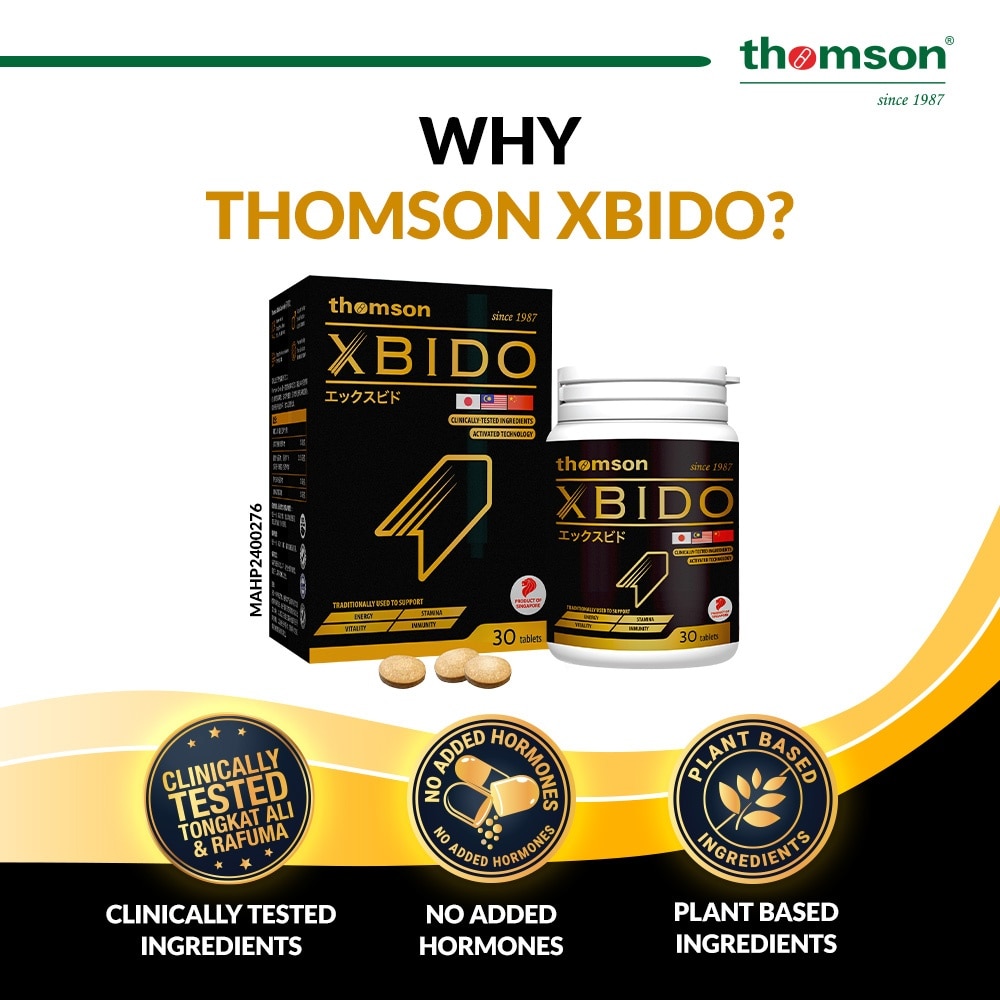 Xbido (For Boost energy, Stamina and Vitality/Sexual Health) 30s