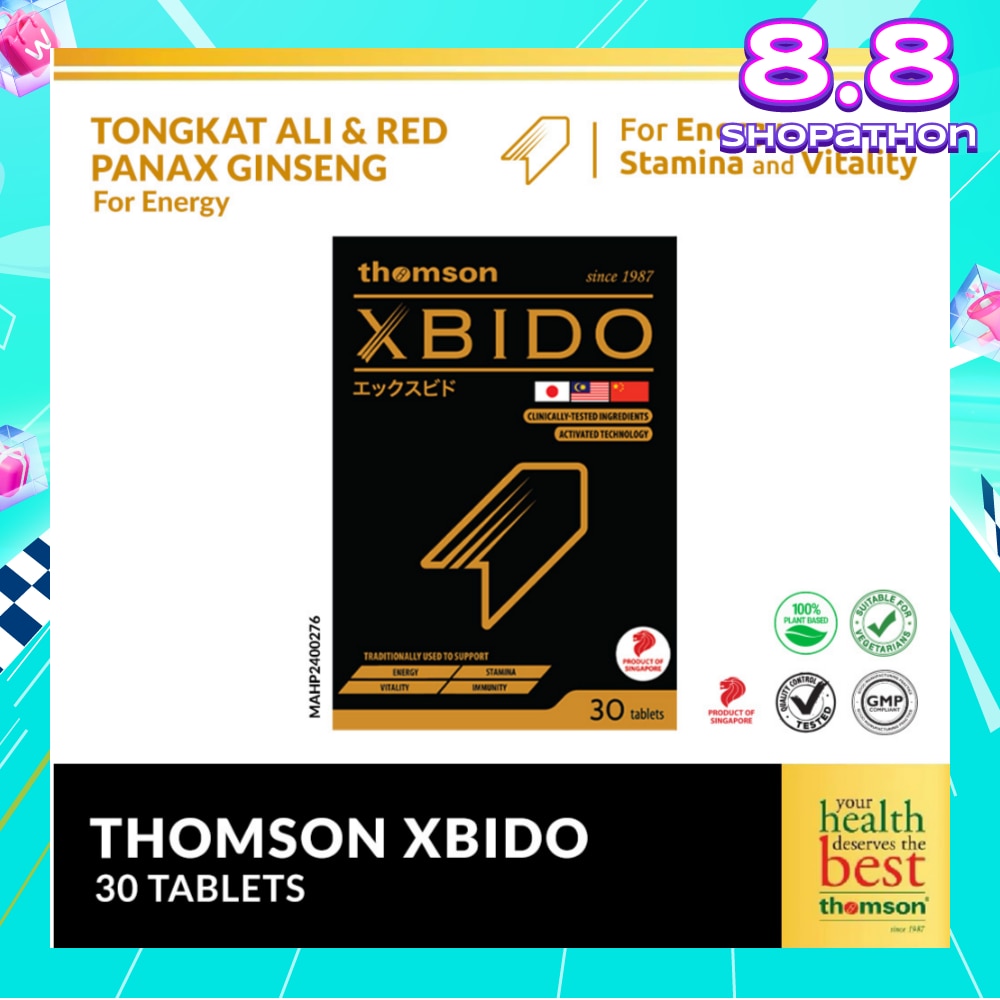 Xbido (For Boost energy, Stamina and Vitality/Sexual Health) 30s