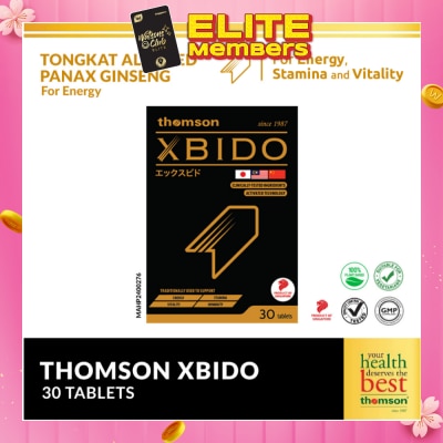 THOMSON Xbido (For Boost energy, Stamina and Vitality/Sexual Health) 30s
