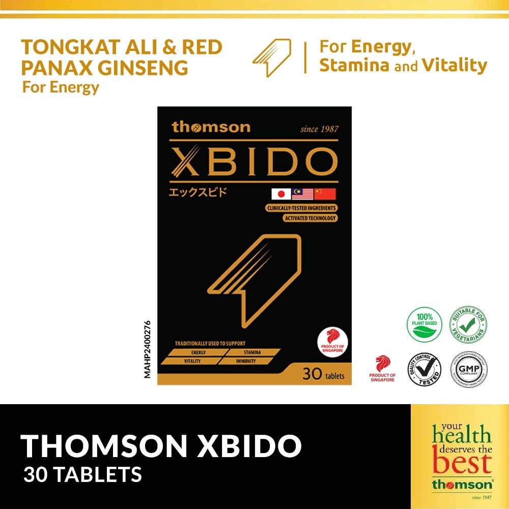Xbido (For Boost energy, Stamina and Vitality/Sexual Health) 30s