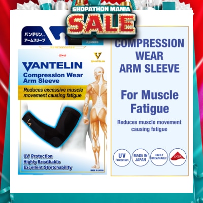 VANTELIN - Compression Wear Arm Sleeve Black M-L 2s